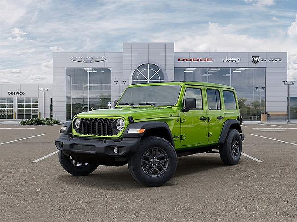 2026 Jeep Wrangler 4-Door Sport S 4×4 comparison vehicle