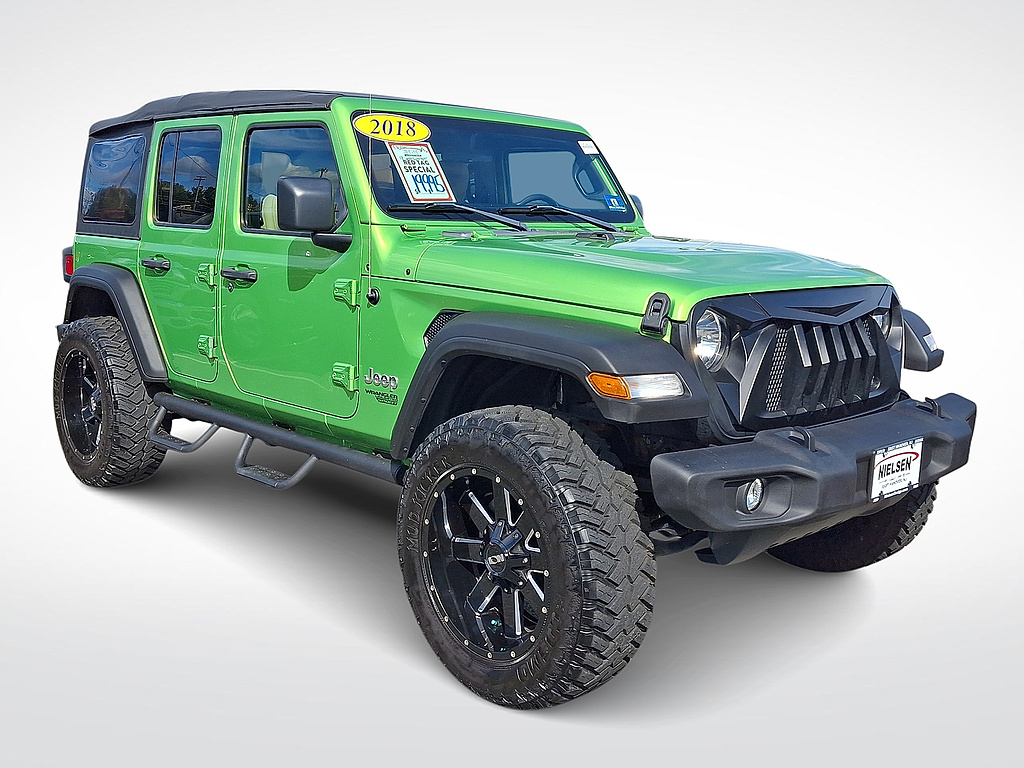 2018 Jeep Wrangler Unlimited Sport comparison vehicle