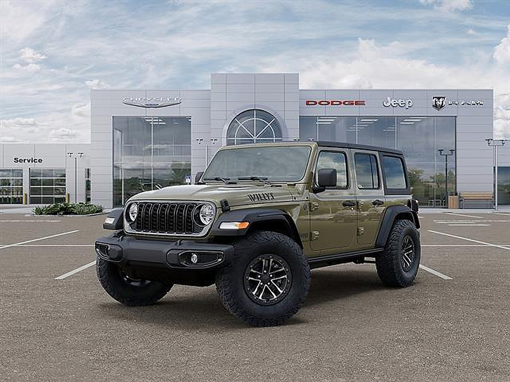 2026 Jeep Wrangler 4-Door Willys 4×4 comparison vehicle