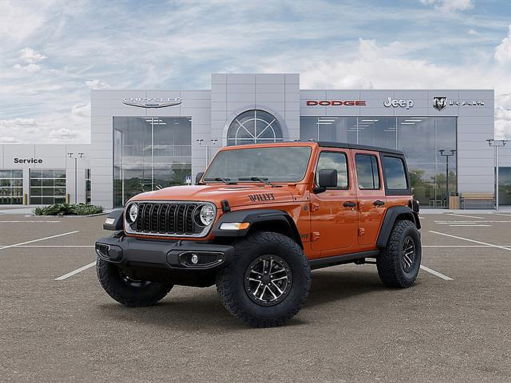 2026 Jeep Wrangler 4-Door Willys 4×4 comparison vehicle