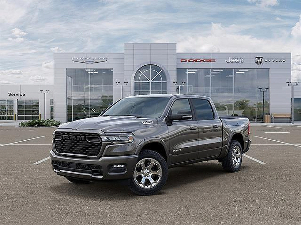 2026 Ram 1500 Big Horn Crew Cab 4×4 5’7″ Box comparison vehicle