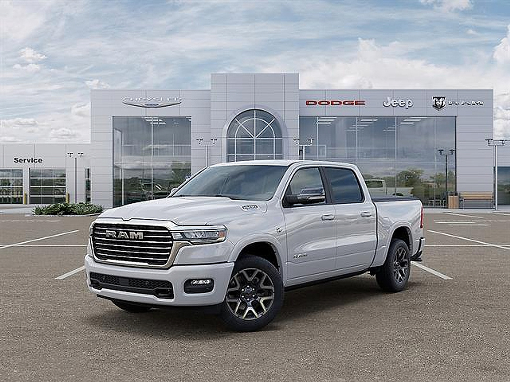 2026 Ram 1500 Laramie Crew Cab 4×4 5’7″ Box comparison vehicle