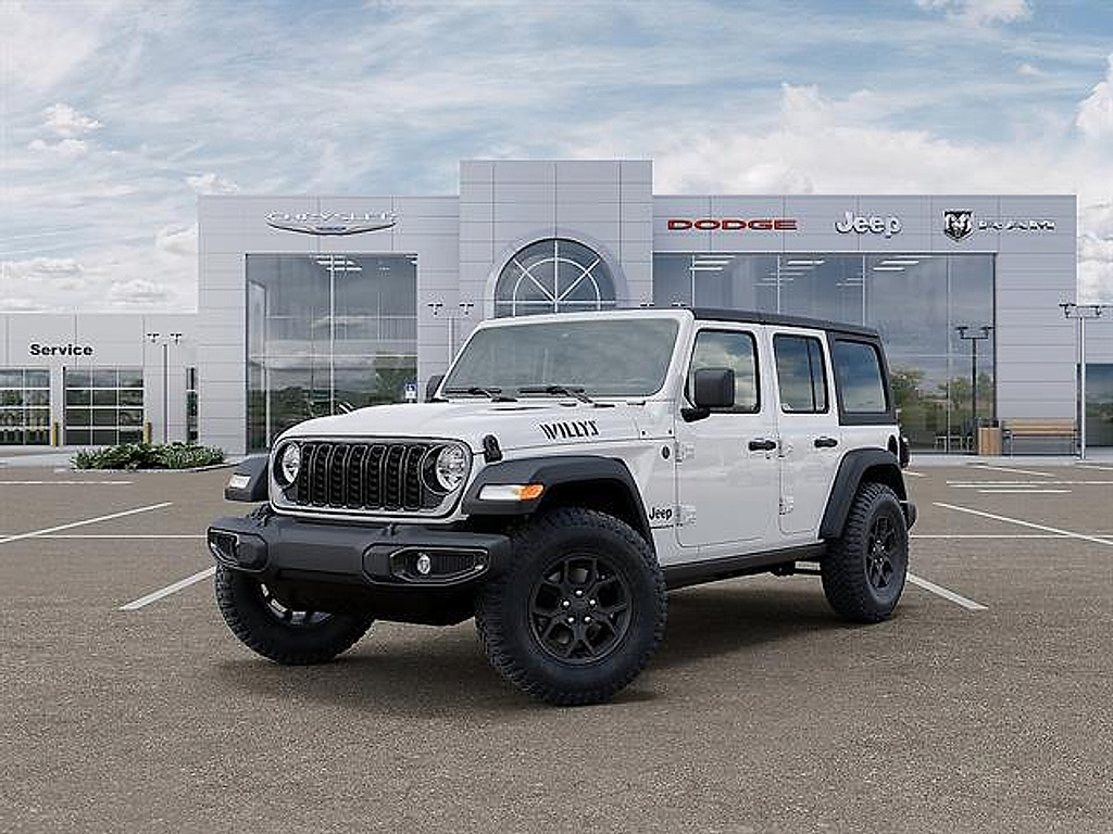2026 Jeep Wrangler 4-Door Willys 4×4 comparison vehicle