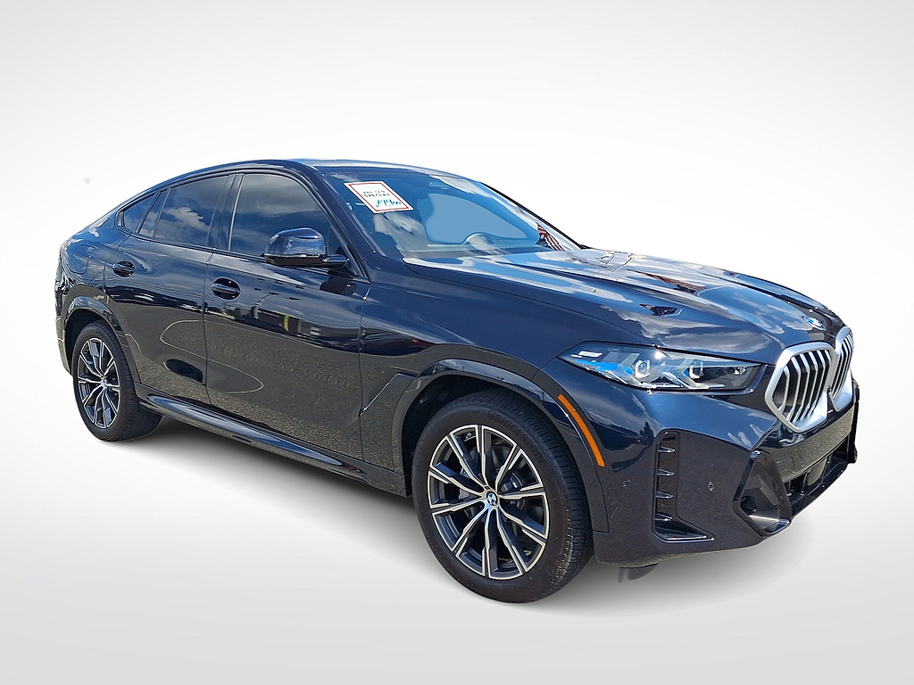 Carbon Black Metallic 2026 BMW X6 SUV / Crossover All-Wheel Drive 8-Speed Automatic