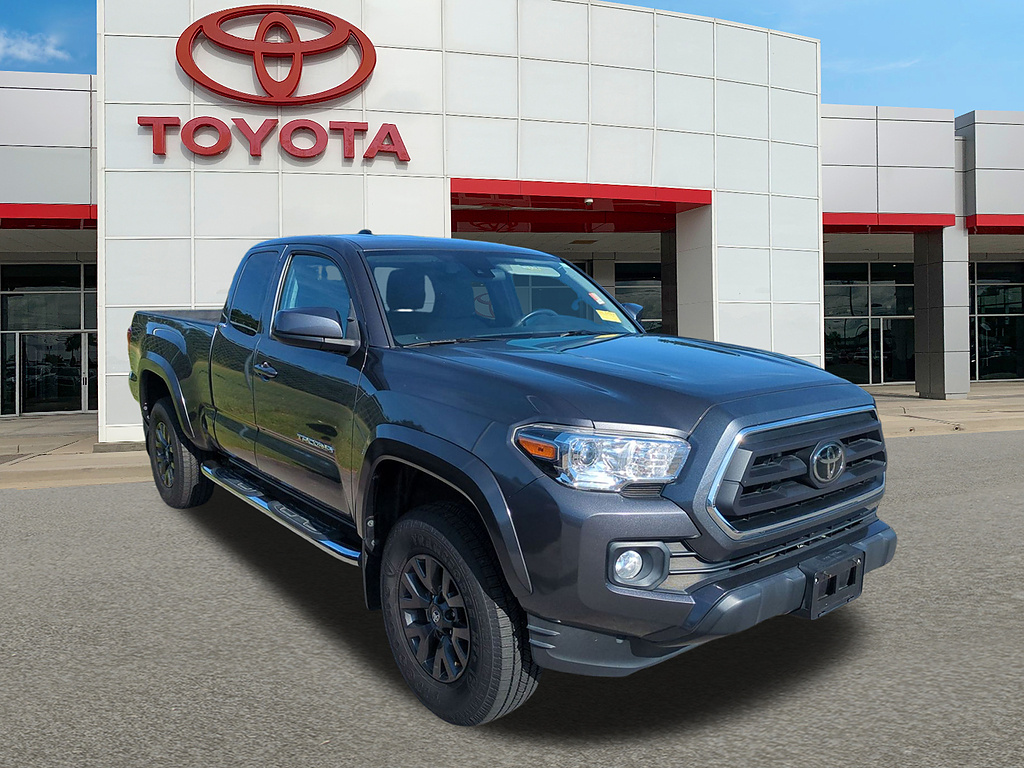 Magnetic Gray Metallic 2022 Toyota Tacoma Pickup Truck Four-Wheel Drive 6-Speed Automatic
