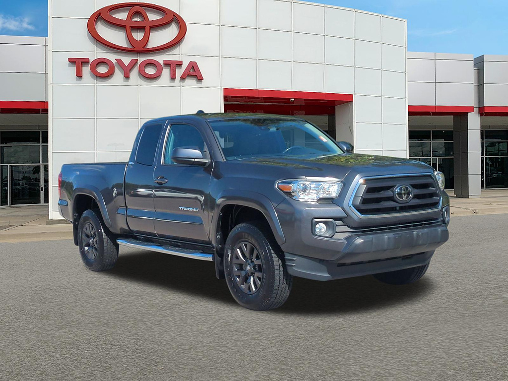 Magnetic Gray Metallic 2022 Toyota Tacoma Pickup Truck Four-Wheel Drive 6-Speed Automatic