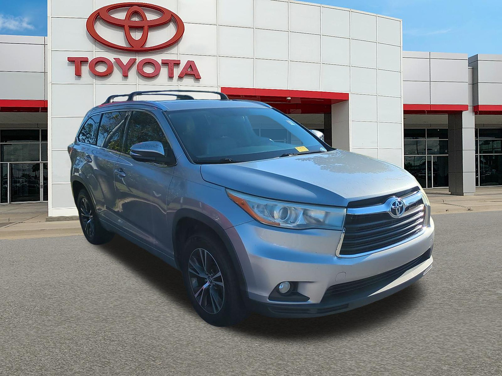 Silver Sky Metallic 2016 Toyota Highlander SUV / Crossover Front-Wheel Drive 6-Speed Automatic