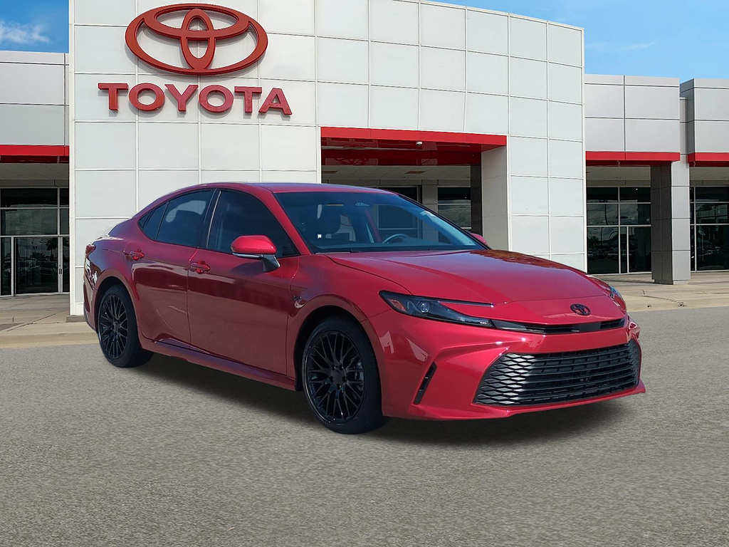 Supersonic Red 2026 Toyota Camry Sedan Front-Wheel Drive Continuously Variable Transmission