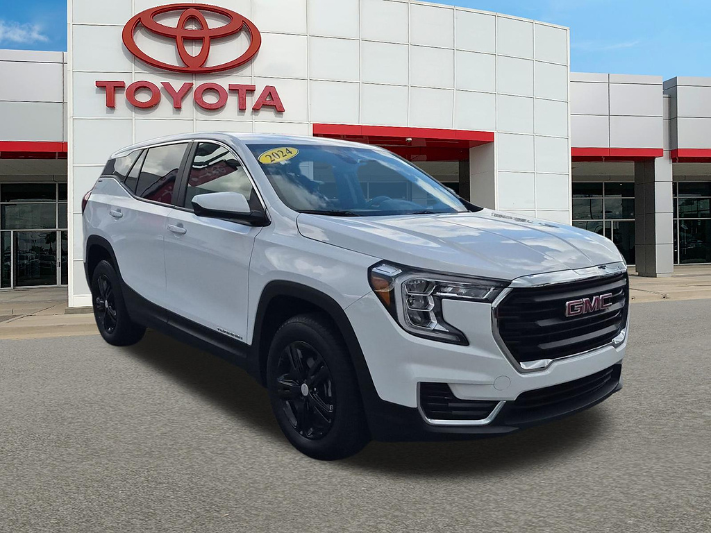 Summit White 2024 GMC Terrain SUV / Crossover All-Wheel Drive 9-Speed Automatic