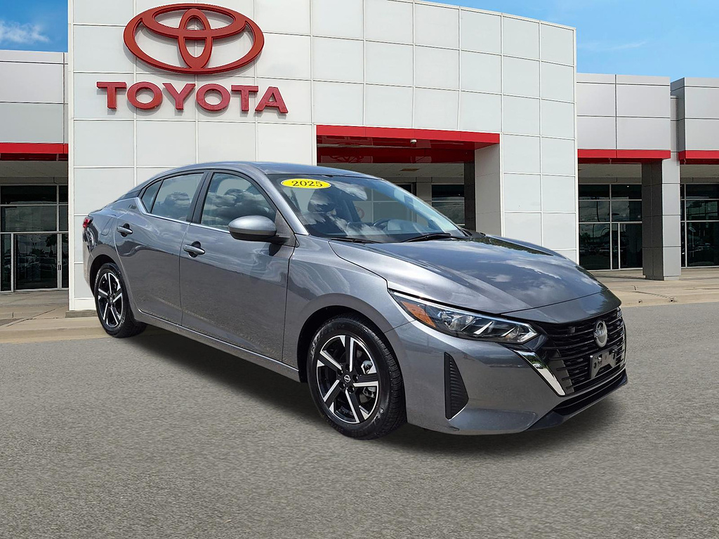 Gray (Gun Metallic) 2025 Nissan Sentra Sedan Front-Wheel Drive Continuously Variable Transmission