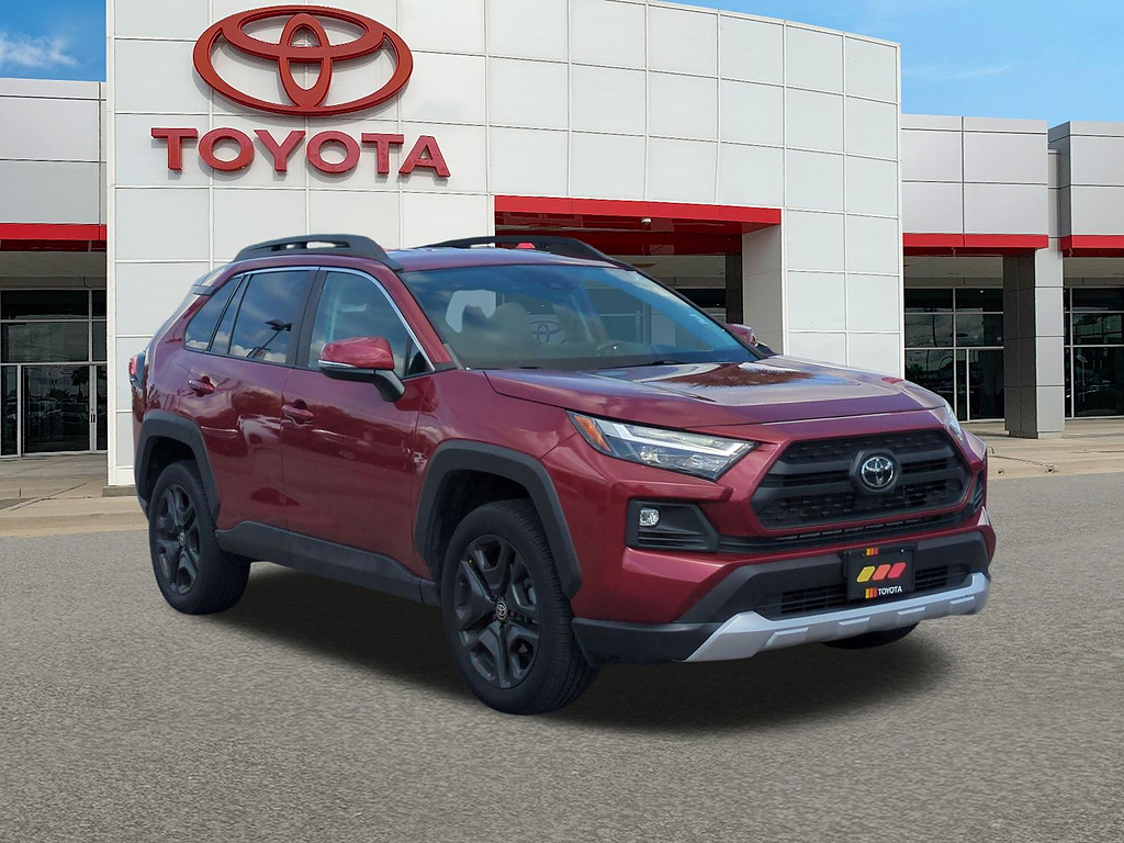 Red (Ruby Flare Pearl) 2023 Toyota RAV4 SUV / Crossover All-Wheel Drive 8-Speed Automatic