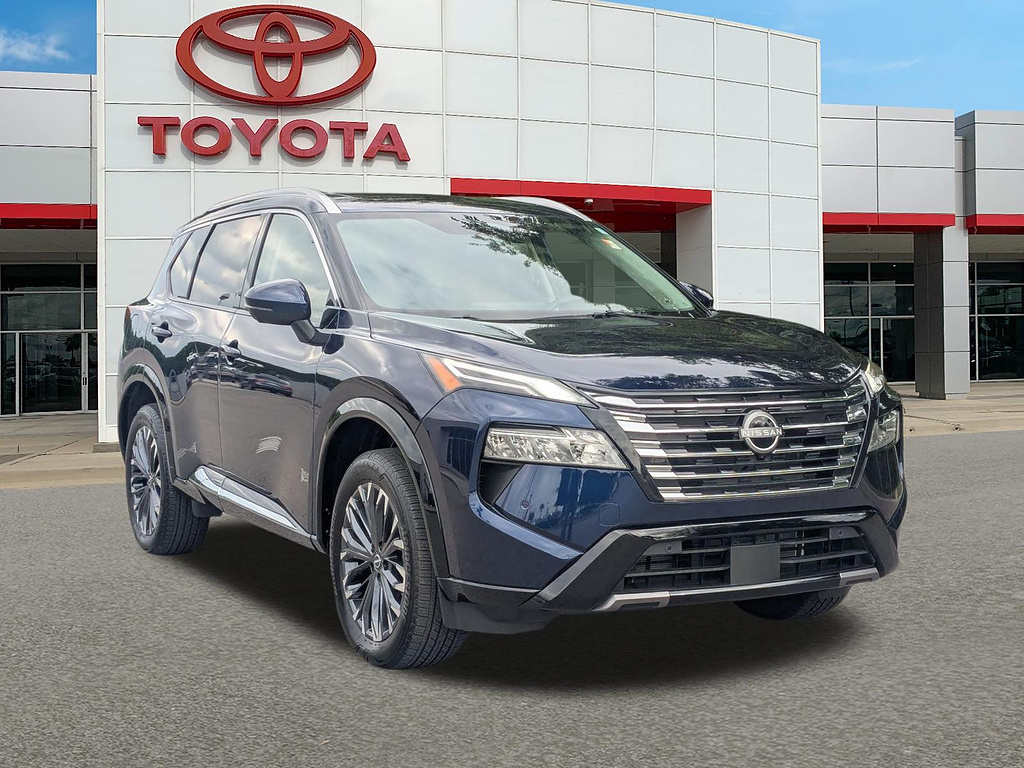 Deep Ocean Blue Pearl 2025 Nissan Rogue SUV / Crossover All-Wheel Drive Continuously Variable Transmission