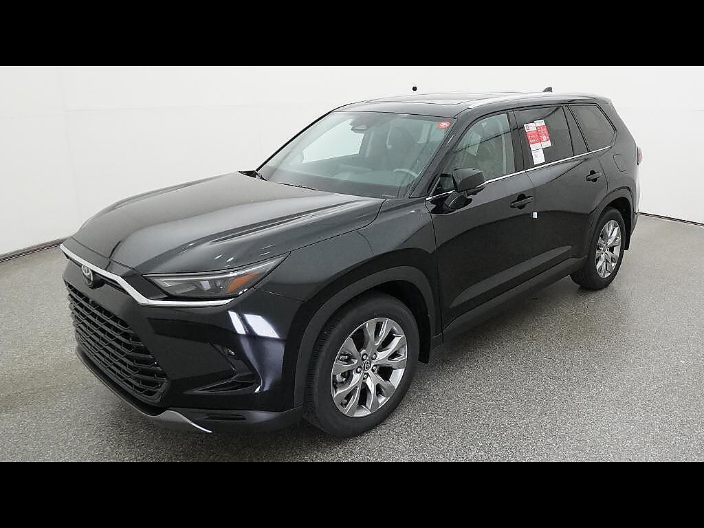 Midnight Black Metallic 2026 Toyota Grand Highlander SUV / Crossover All-Wheel Drive 8-Speed Automatic
