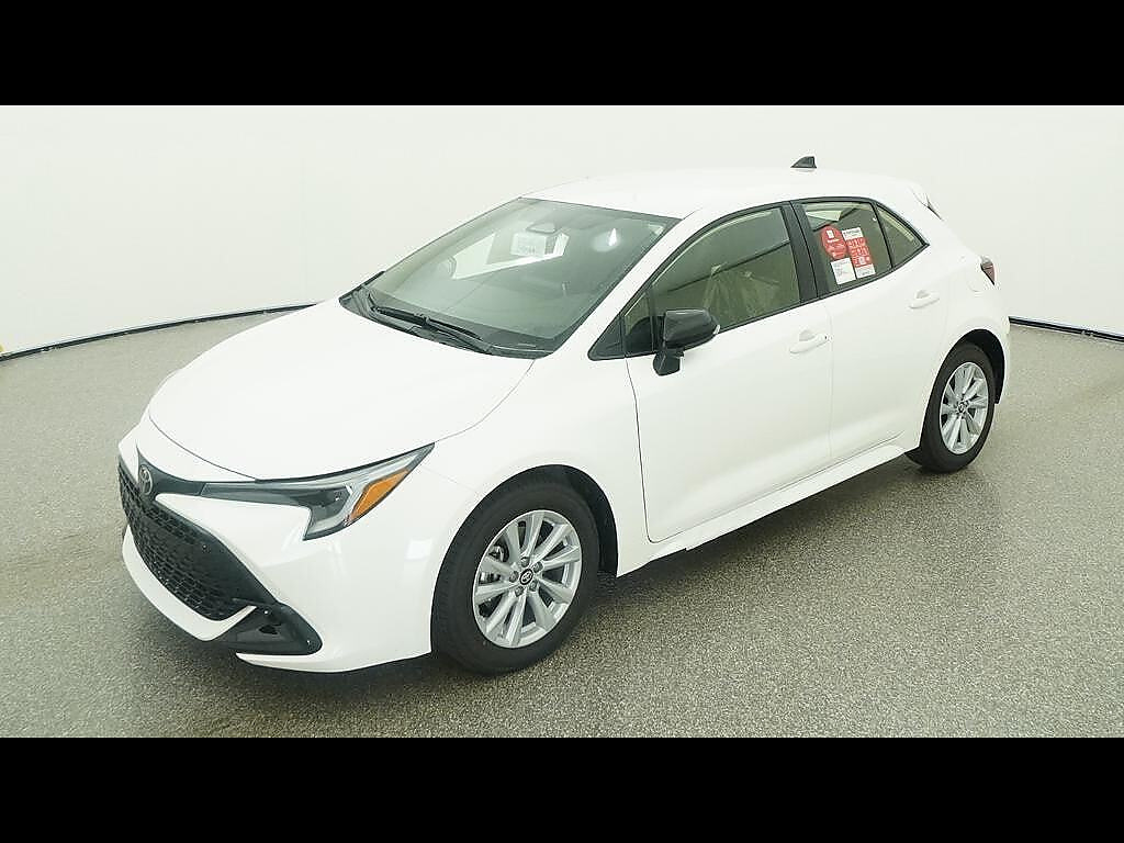 Ice Cap 2027 Toyota Corolla Hatchback Hatchback Front-Wheel Drive Continuously Variable Transmission