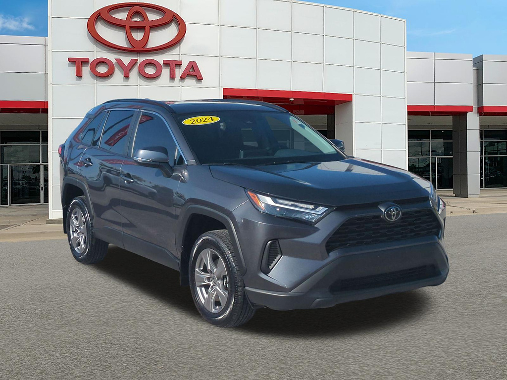 Magnetic Gray Metallic 2024 Toyota RAV4 SUV / Crossover Front-Wheel Drive 8-Speed Automatic