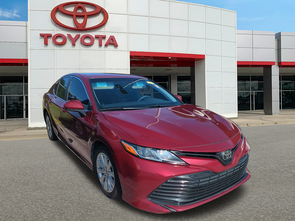 Red (Ruby Flare Pearl) 2020 Toyota Camry Sedan Front-Wheel Drive 8-Speed Automatic