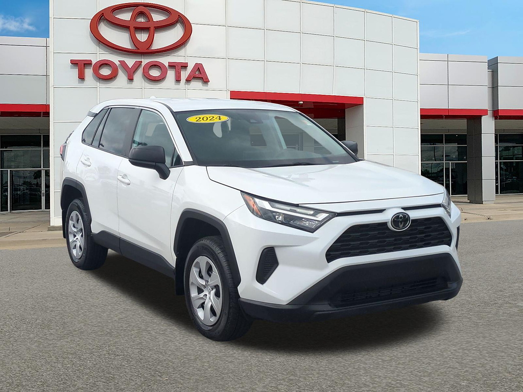 Ice Cap 2024 Toyota RAV4 SUV / Crossover Front-Wheel Drive 8-Speed Automatic