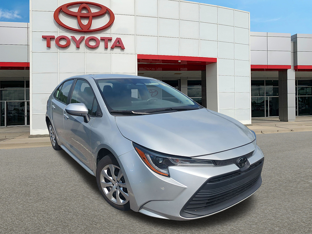 Classic Silver Metallic 2024 Toyota Corolla Sedan Front-Wheel Drive Continuously Variable Transmission