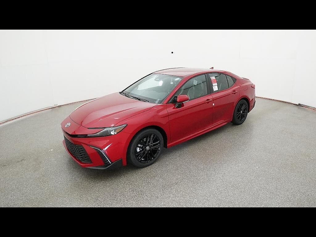 Supersonic Red 2026 Toyota Camry Sedan Front-Wheel Drive Continuously Variable Transmission