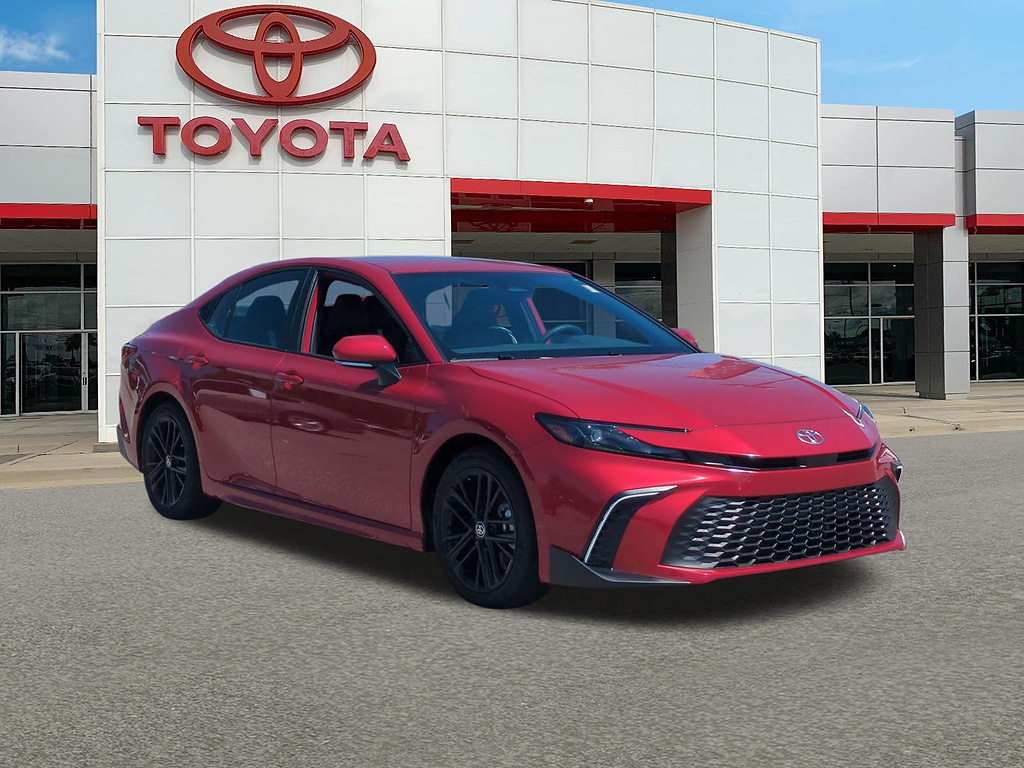 Supersonic Red 2026 Toyota Camry Sedan Front-Wheel Drive Continuously Variable Transmission