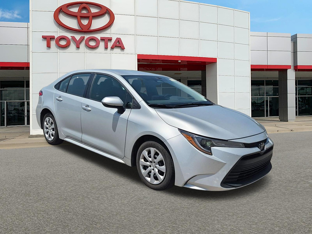 Classic Silver Metallic 2025 Toyota Corolla Sedan Front-Wheel Drive Continuously Variable Transmission