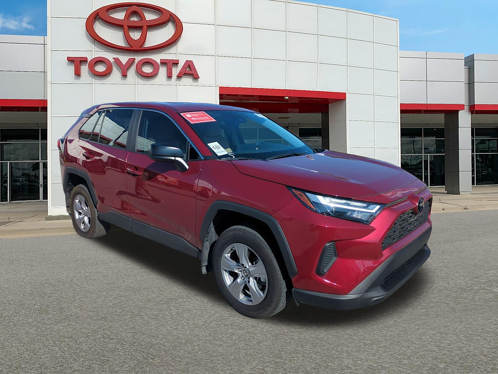 Red (Ruby Flare Pearl) 2025 Toyota RAV4 SUV / Crossover Front-Wheel Drive 8-Speed Automatic