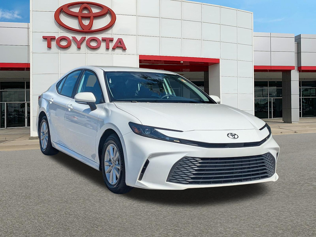 Ice Cap 2025 Toyota Camry Sedan Front-Wheel Drive Continuously Variable Transmission
