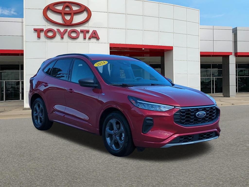 Rapid Red Metallic Tinted Clearcoat 2024 Ford Escape SUV / Crossover Front-Wheel Drive 8-Speed Automatic