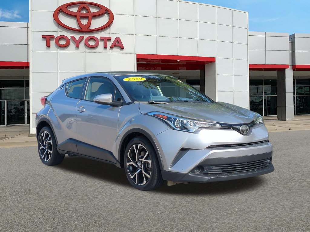 Silver Knockout Metallic 2019 Toyota C-HR SUV / Crossover Front-Wheel Drive 7-Speed CVT