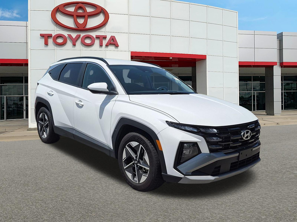 Serenity White Pearl 2025 Hyundai Tucson SUV / Crossover Front-Wheel Drive 8-Speed Automatic