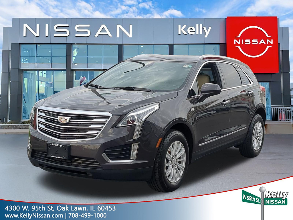 Dark Granite Metallic 2017 Cadillac XT5 SUV / Crossover Front-Wheel Drive 8-Speed Automatic