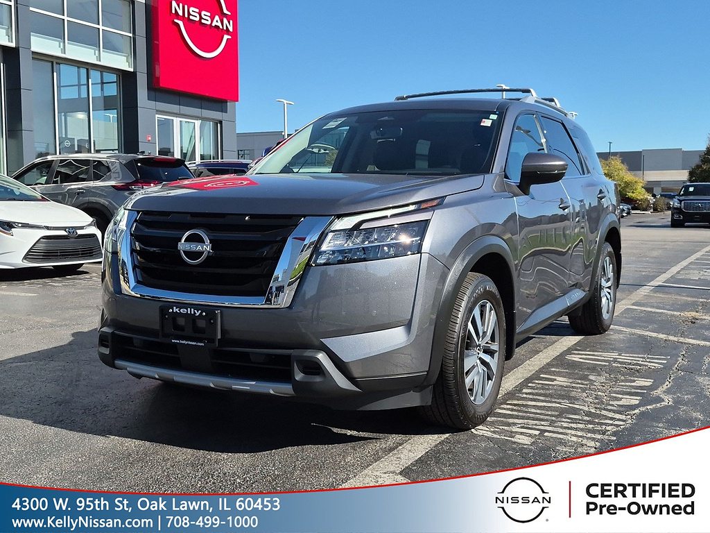 Gray (Gun Metallic) 2024 Nissan Pathfinder SUV / Crossover All-Wheel Drive 9-Speed Automatic