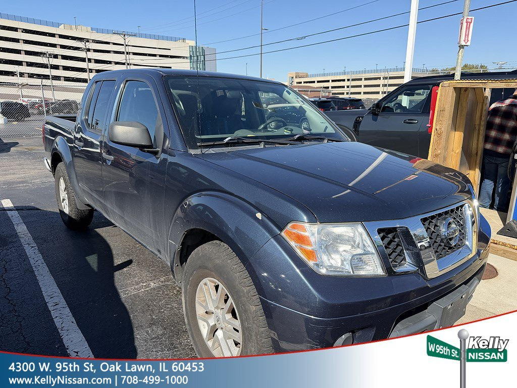 Arctic Blue Metallic 2019 Nissan Frontier Pickup Truck 4X2 5-Speed Automatic