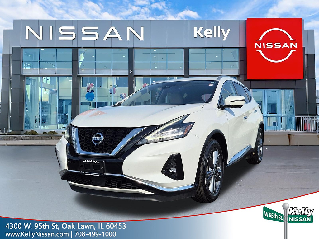 Pearl White Tricoat 2020 Nissan Murano SUV / Crossover All-Wheel Drive 7-Speed CVT