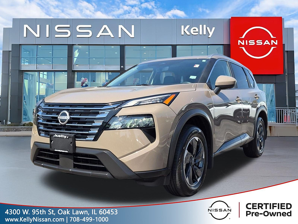 Baja Storm Metallic 2024 Nissan Rogue SUV / Crossover All-Wheel Drive Continuously Variable Transmission