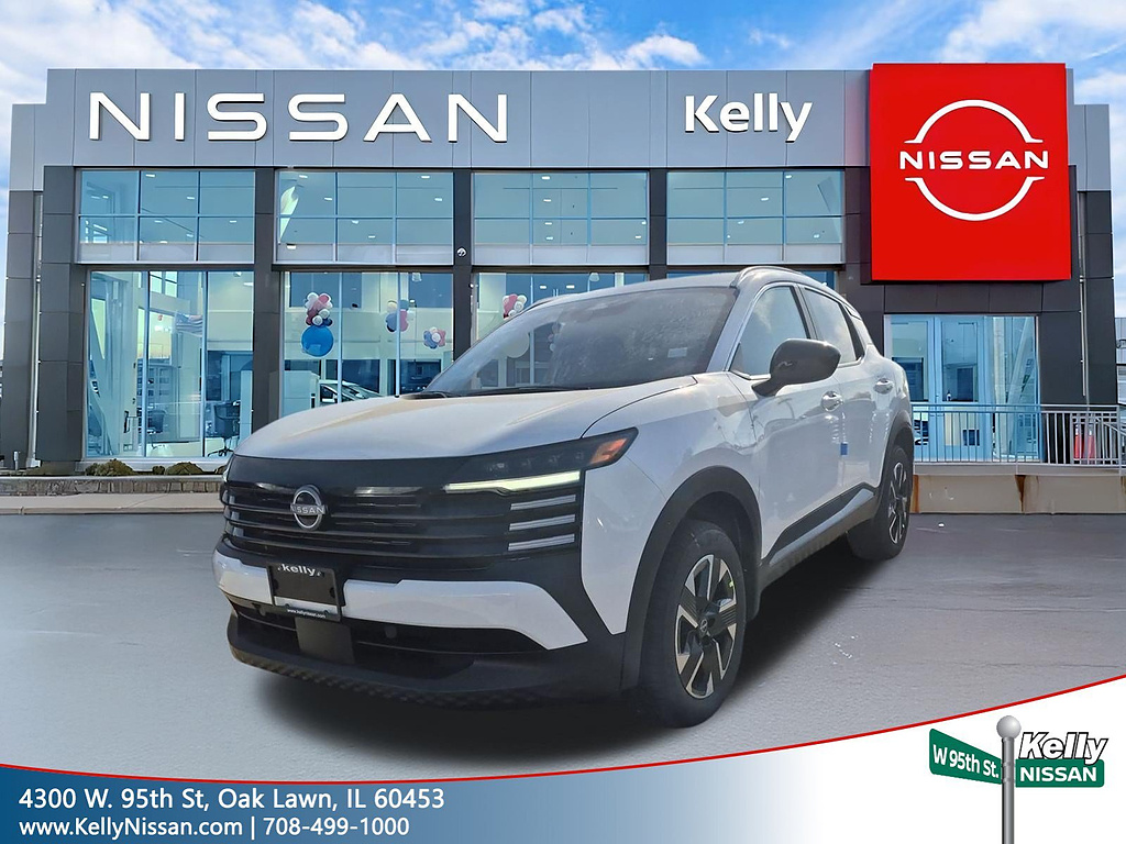 White (Fresh Powder) 2027 Nissan Kicks SUV / Crossover All-Wheel Drive Continuously Variable Transmission
