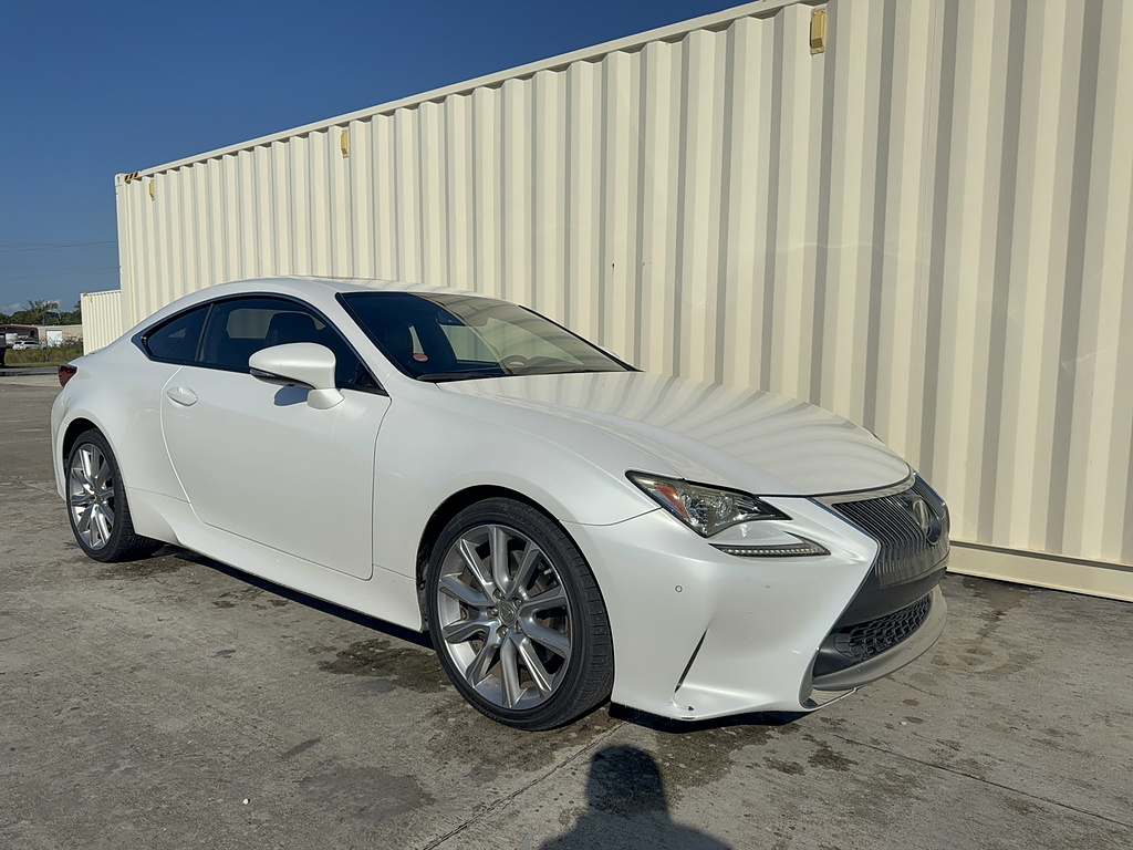 Eminent White Pearl 2016 Lexus RC Coupe Rear-Wheel Drive 8-Speed Automatic