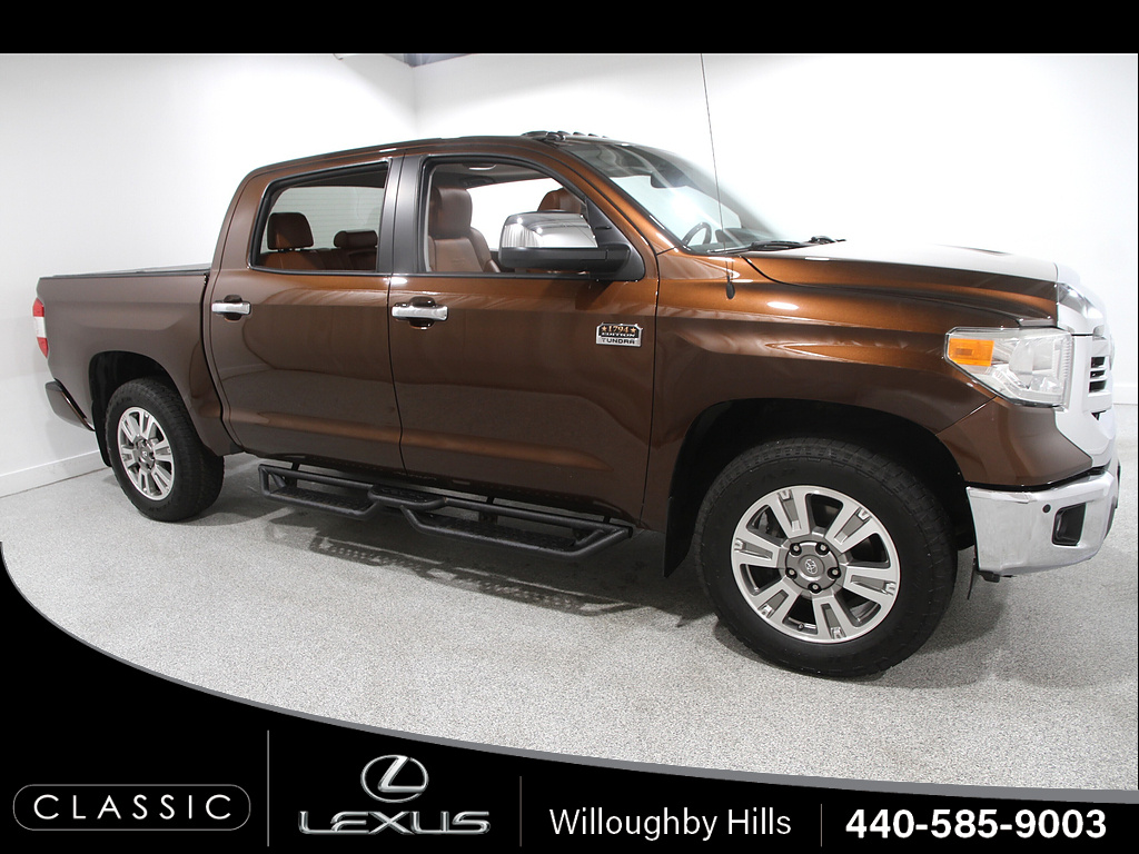 Sunset Bronze Mica 2017 Toyota Tundra Pickup Truck Four-Wheel Drive 6-Speed Automatic
