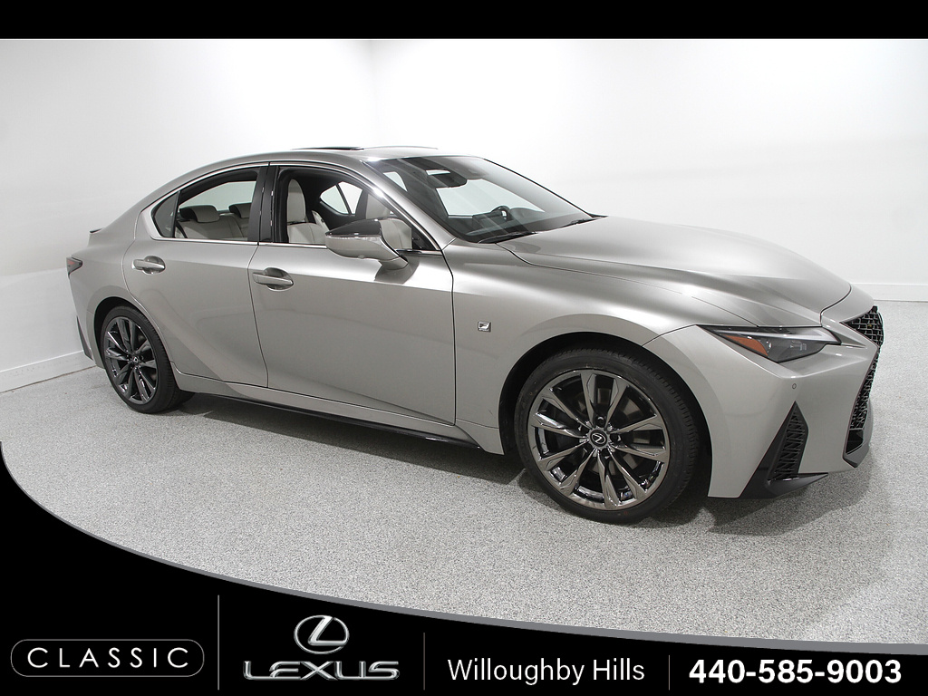 Atomic Silver 2023 Lexus IS Sedan 6-Speed Automatic
