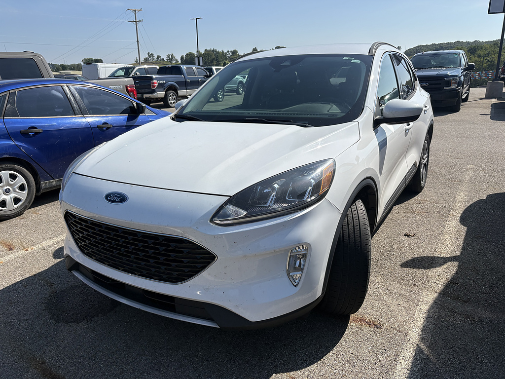 White 2020 Ford Escape SUV / Crossover Front-Wheel Drive 8-Speed Automatic