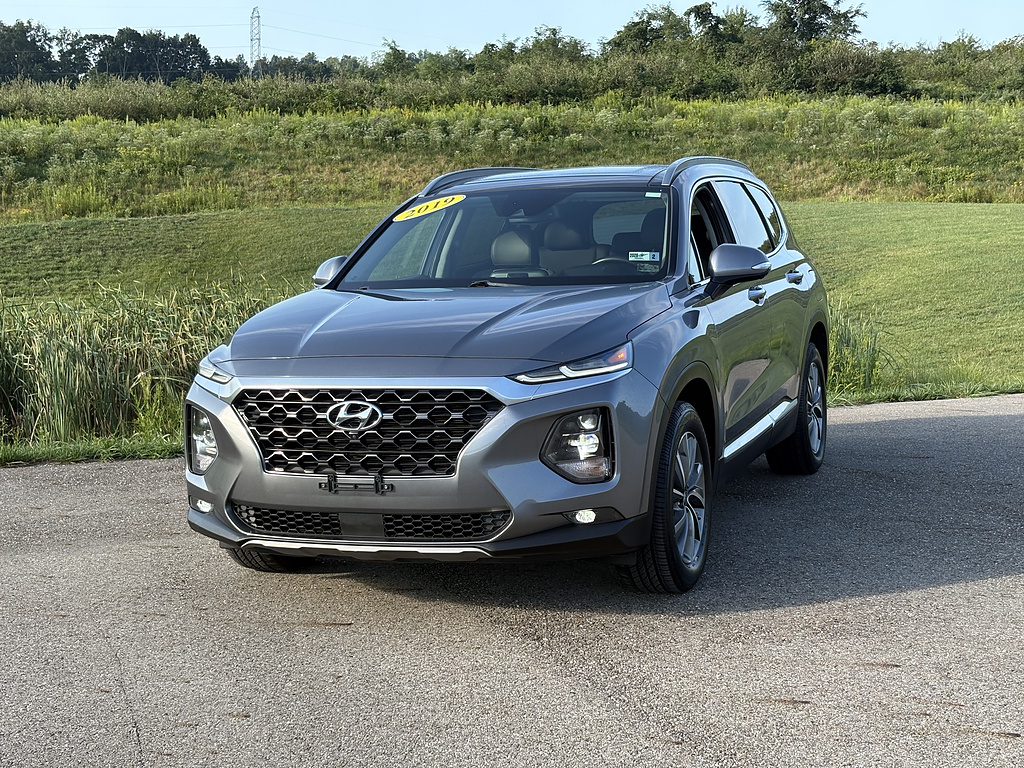 Machine Gray 2019 Hyundai Santa Fe SUV / Crossover Front-Wheel Drive 8-Speed Automatic