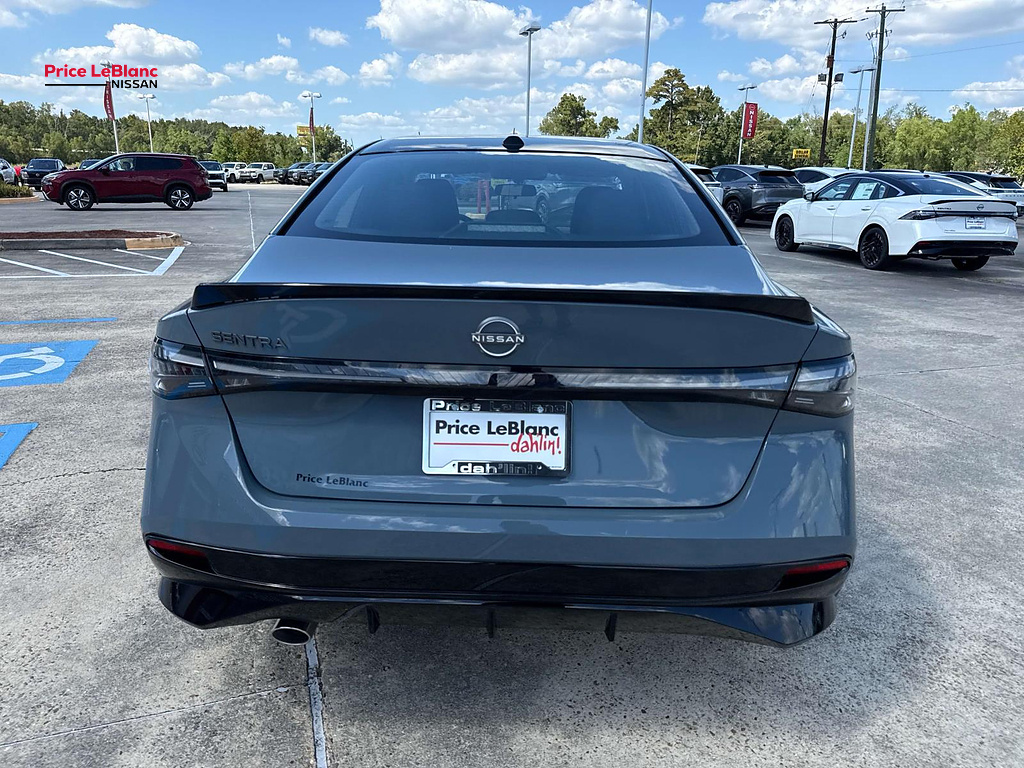 2027 Nissan Sentra SR Atlantic Gray Metallic/Super Black at Price LeBlanc Nissan