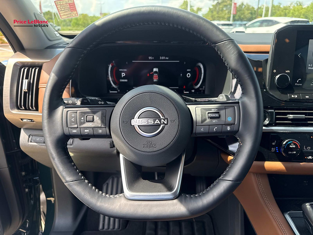 2025 Nissan Pathfinder Platinum GREEN at Team Honda