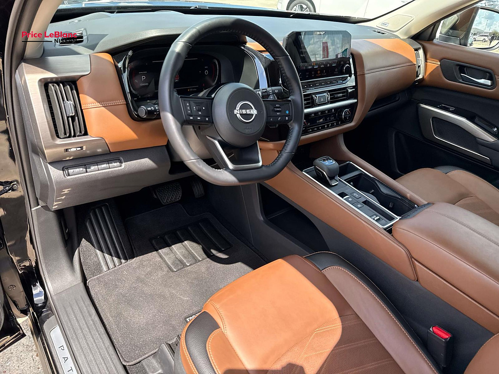 2025 Nissan Pathfinder Platinum BROWN at Team Honda