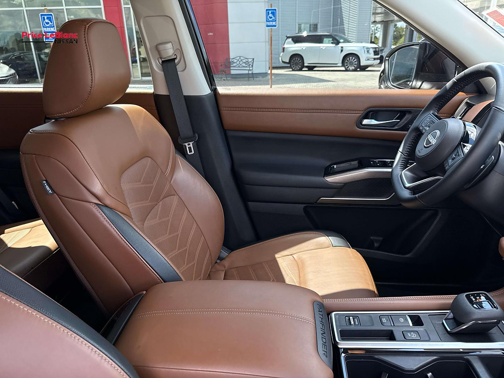 2025 Nissan Pathfinder Platinum BROWN at Team Honda