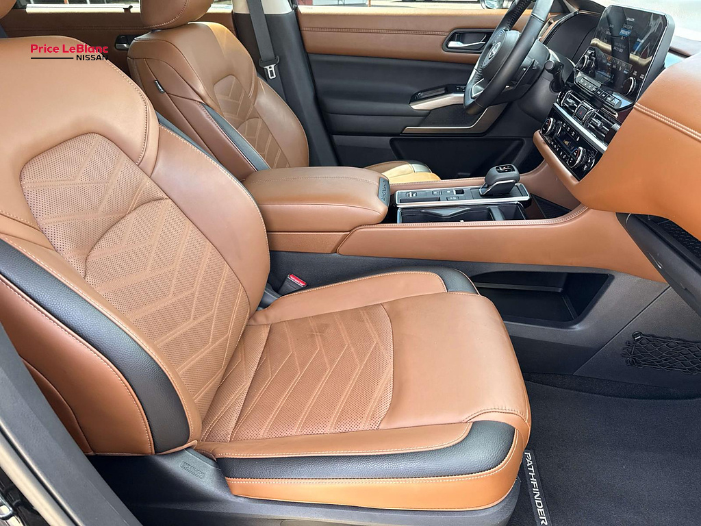 2025 Nissan Pathfinder Platinum BROWN at Team Honda