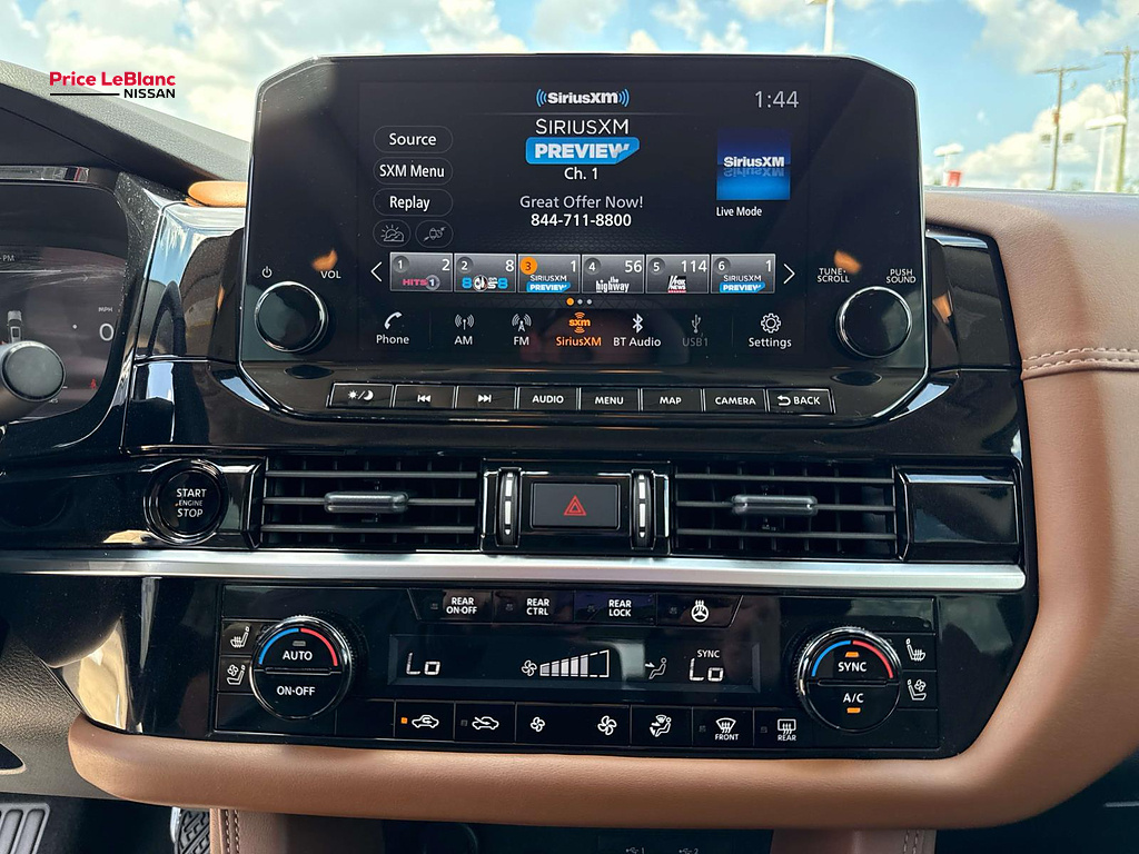 2025 Nissan Pathfinder Platinum BROWN at Team Honda