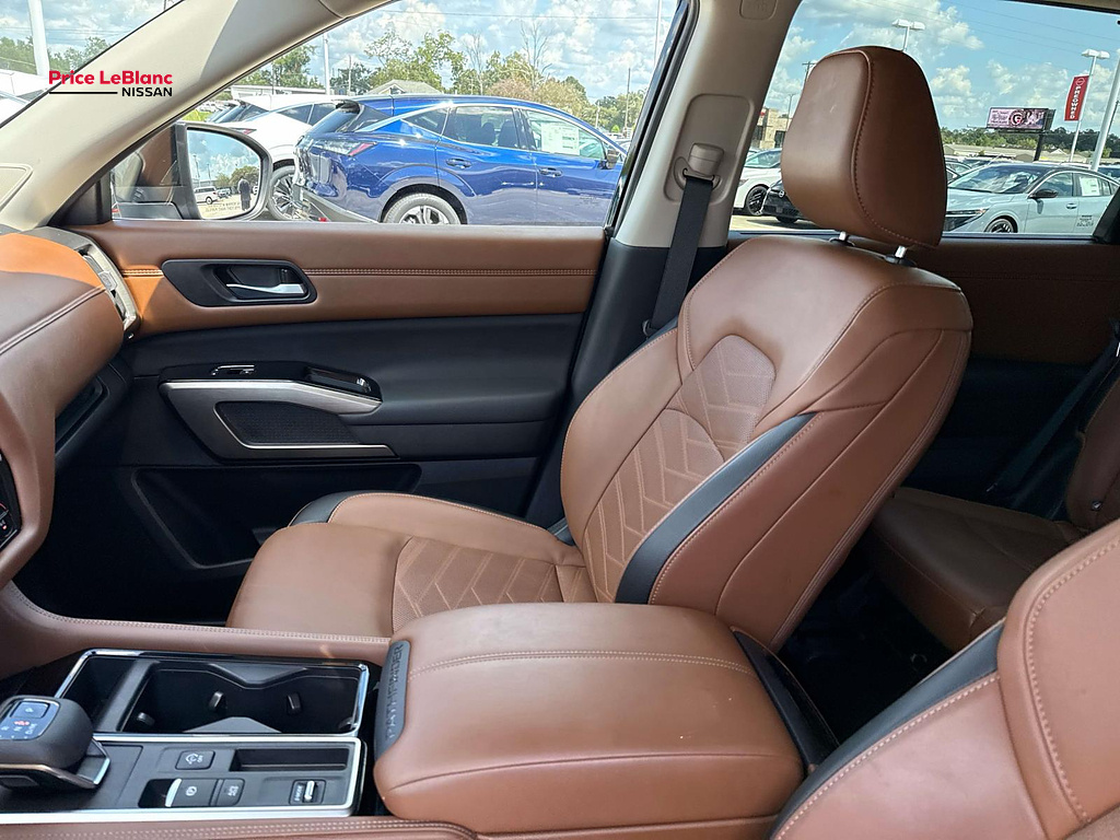 2025 Nissan Pathfinder Platinum BROWN at Team Honda
