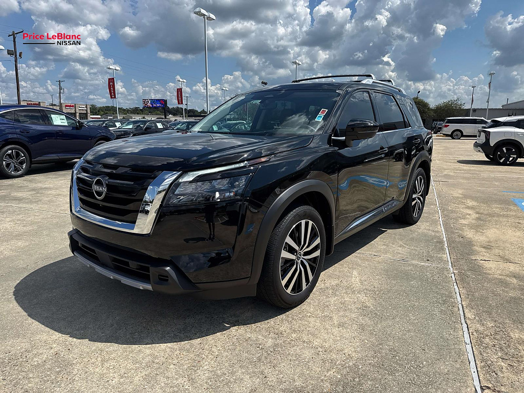 2025 Nissan Pathfinder Platinum BROWN at Team Honda