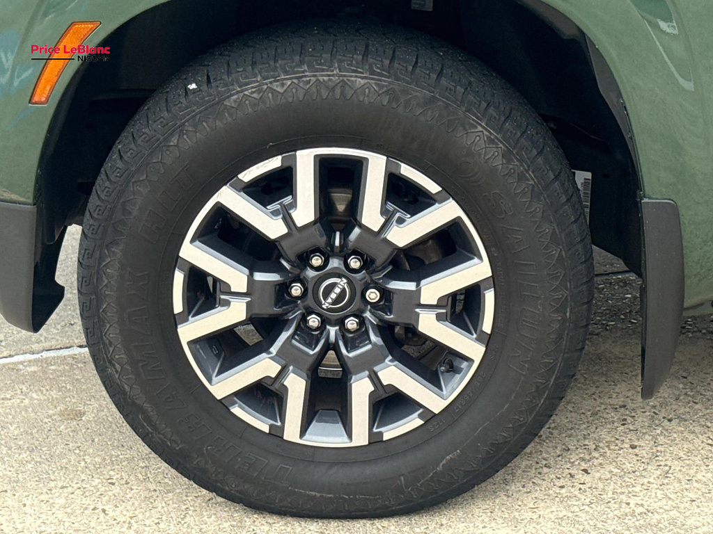 2022 Nissan Frontier SV Tactical Green Metallic at Price LeBlanc Nissan